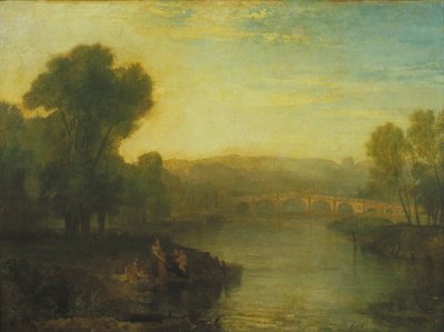 View of Richmond Hill and Bridge by Joseph Mallord William Turner